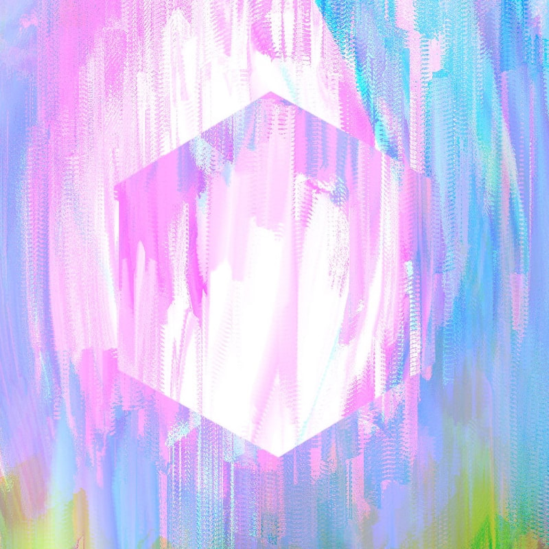 Funkoscope abstract geometric digital artwork
