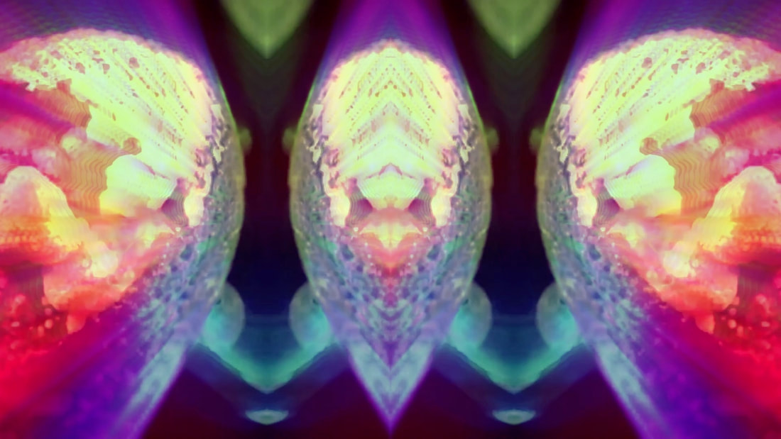 Funkoscope psychedelic kaleidoscopic visual art
